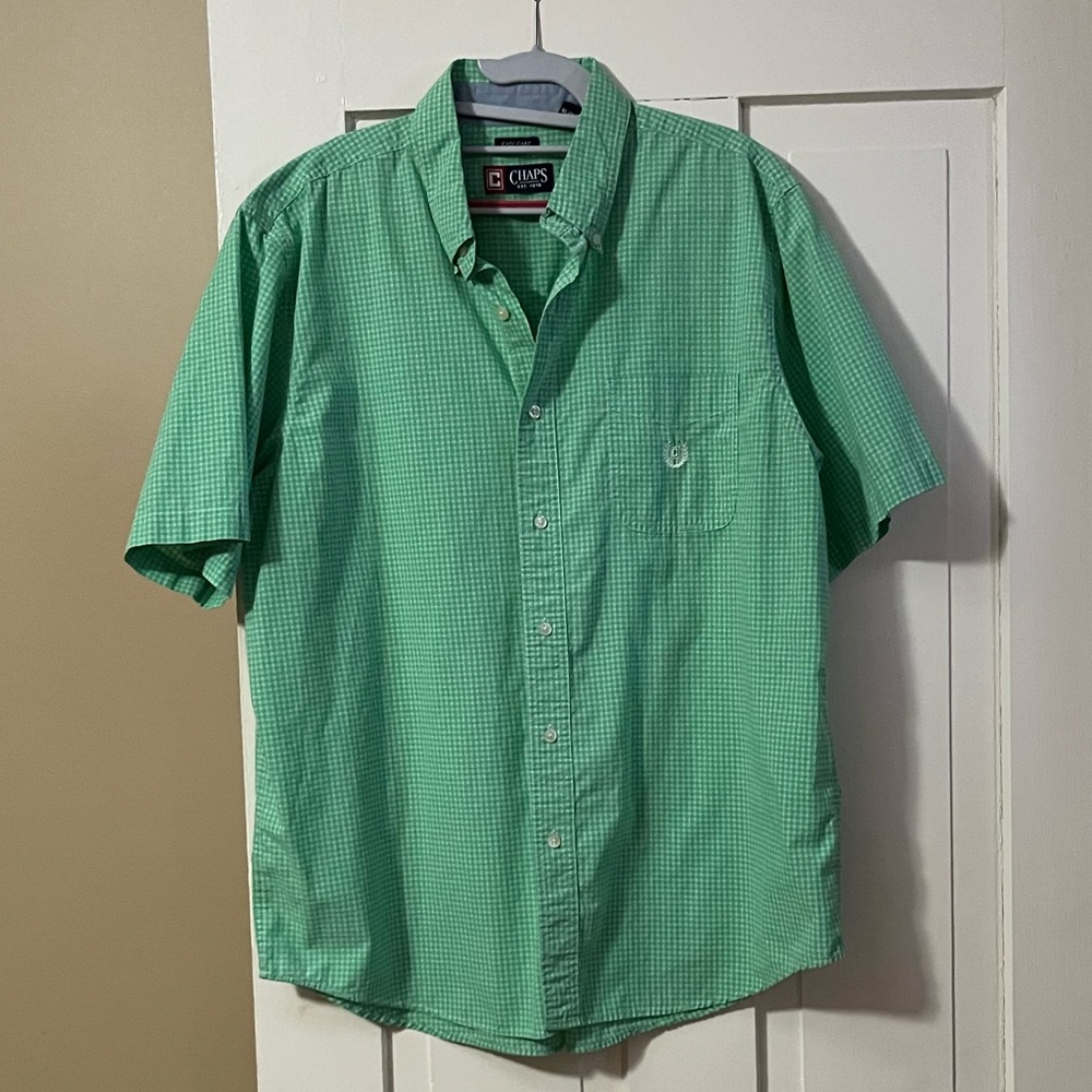 Men’s Chaps short sleeve button down